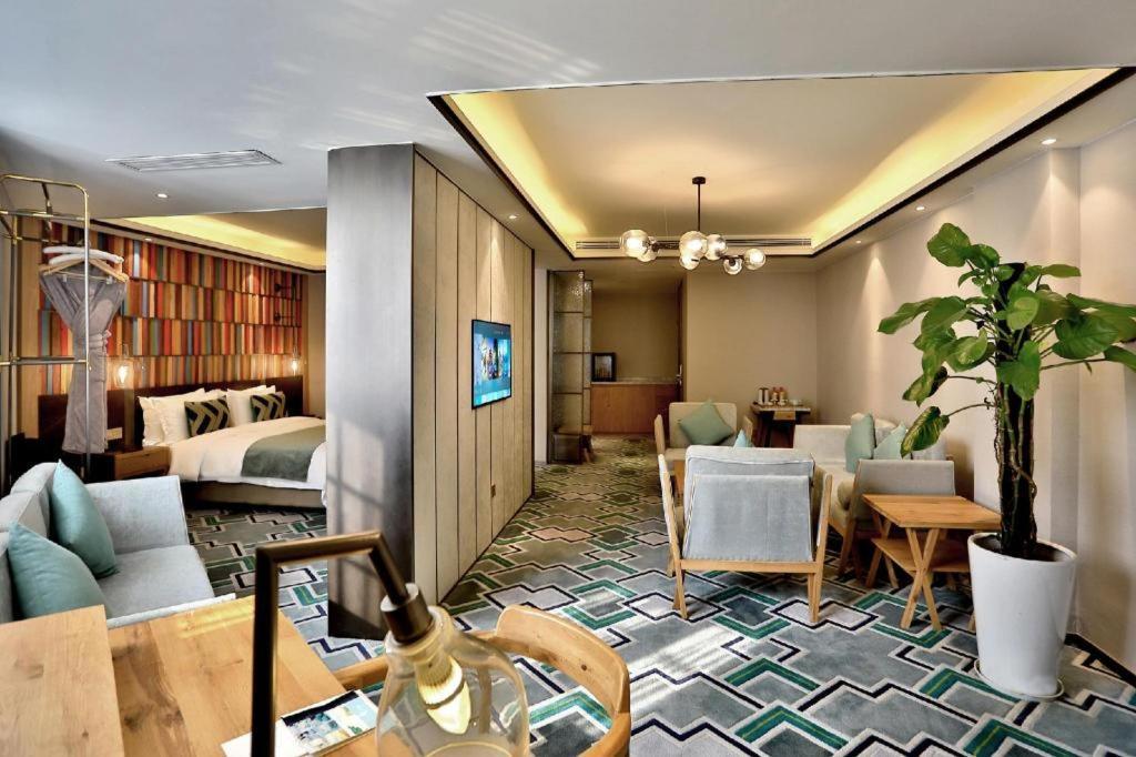 Hangzhou Cosy Park Hotel Exterior foto